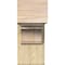 Ekena Millwork Olympic Block Rough Sawn Bracket w/ Offset Brace, Douglas Fir, 8"W x 18"D x 18"H BKT0806X18X18OLY05RDF - alternate 2